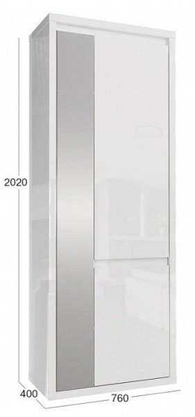 Шкаф платяной Норден СТЛ.413.01 в Камышлове - kamyshlov.mebel24.online | фото 3