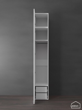 Шкаф с антресолью Linnea MHR-1POA-3 2450х400х510 (Белый-М 11.1.2) в Камышлове - kamyshlov.mebel24.online | фото 5