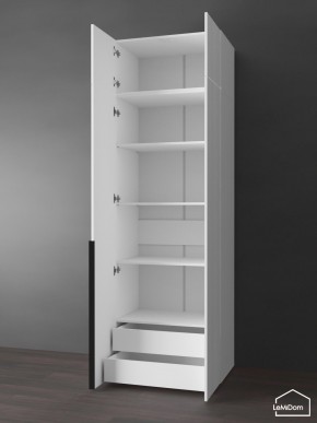 Шкаф с антресолью Linnea MHR-2A-4 2450х800х510 (Белый-М 11.1.2) в Камышлове - kamyshlov.mebel24.online | фото 5