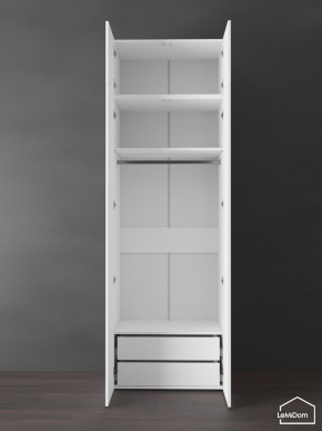Шкаф с антресолью Linnea MHR-2POA-3 2450х800х510 (Белый-М 11.1.2) в Камышлове - kamyshlov.mebel24.online | фото 5