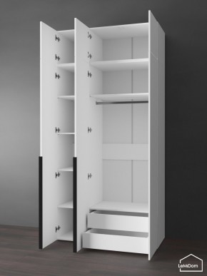 Шкаф с антресолью Linnea MHR-3A-2 2450х1200х510 (Белый-М 11.1.2) в Камышлове - kamyshlov.mebel24.online | фото 5