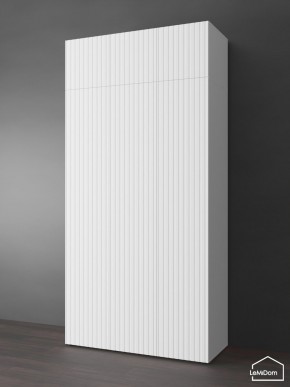 Шкаф с антресолью Linnea MHR-3POA-2 2450х1200х510 (Белый-М 11.1.2) в Камышлове - kamyshlov.mebel24.online | фото 1
