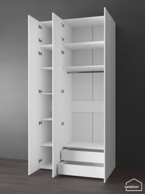 Шкаф с антресолью Linnea MHR-3POA-2 2450х1200х510 (Белый-М 11.1.2) в Камышлове - kamyshlov.mebel24.online | фото 5