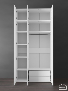 Шкаф с антресолью Linnea MHR-3POA-2 2450х1200х510 (Белый-М 11.1.2) в Камышлове - kamyshlov.mebel24.online | фото 6
