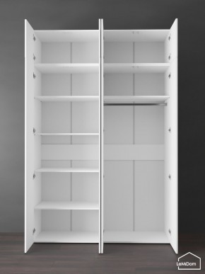 Шкаф с антресолью Linnea MHR-4POA-1 2450х1600х510 (Белый-М 11.1.1) в Камышлове - kamyshlov.mebel24.online | фото 4