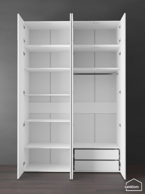 Шкаф с антресолью Linnea MHR-4POA-2 2450х1600х510 (Белый-М 11.1.2) в Камышлове - kamyshlov.mebel24.online | фото 5