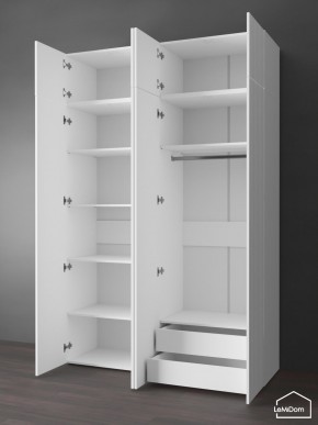 Шкаф с антресолью Linnea MHR-4POA-2 2450х1600х510 (Белый-М 11.1.2) в Камышлове - kamyshlov.mebel24.online | фото 6