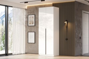 Шкаф ШК-5 + 4 полки (800) Белый текстурный в Камышлове - kamyshlov.mebel24.online | фото