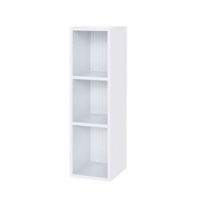 Шкаф Сириния навесной открытый белый/МДФ белый снег в Камышлове - kamyshlov.mebel24.online | фото