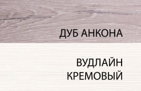 Шкаф угловой 2D, OLIVIA, цвет вудлайн крем/дуб анкона в Камышлове - kamyshlov.mebel24.online | фото