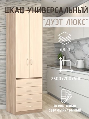 Шкаф универсальный Дуэт Люкс в Камышлове - kamyshlov.mebel24.online | фото 5