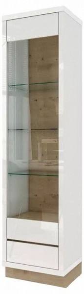 Шкаф-витрина Балтимор 414.03 в Камышлове - kamyshlov.mebel24.online | фото