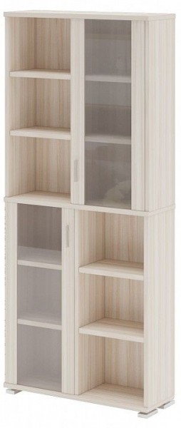 Шкаф-витрина Домино ПУ-30-2-ФС в Камышлове - kamyshlov.mebel24.online | фото 2
