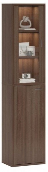Шкаф-витрина Домино СУ(ш1в2)+1ФГ+1ФС в Камышлове - kamyshlov.mebel24.online | фото 2