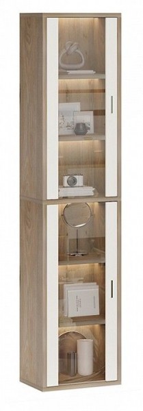 Шкаф-витрина Домино СУ(ш1в2)+2ФС в Камышлове - kamyshlov.mebel24.online | фото 2