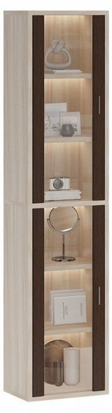 Шкаф-витрина Домино СУ(ш1в2)+2ФС в Камышлове - kamyshlov.mebel24.online | фото 2