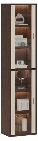 Шкаф-витрина Домино СУ(ш1в2)+2ФС в Камышлове - kamyshlov.mebel24.online | фото 2