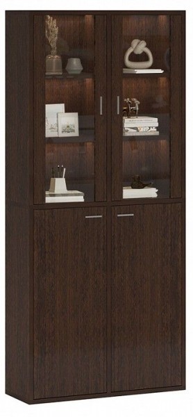 Шкаф-витрина Домино СУ(ш2в2)+2ФС+2ФГ в Камышлове - kamyshlov.mebel24.online | фото 3
