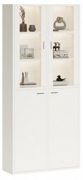 Шкаф-витрина Домино СУ(ш2в2)+2ФС+2ФГ в Камышлове - kamyshlov.mebel24.online | фото 2