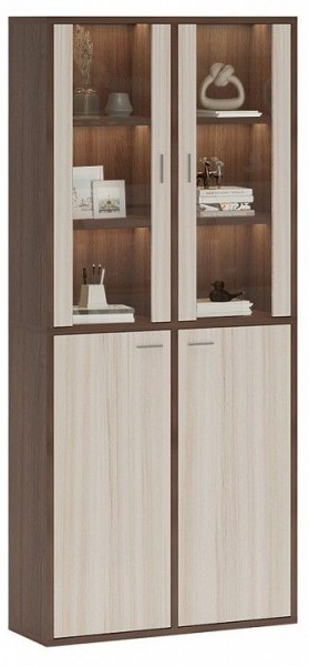Шкаф-витрина Домино СУ(ш2в2)+2ФС+2ФГ в Камышлове - kamyshlov.mebel24.online | фото 2