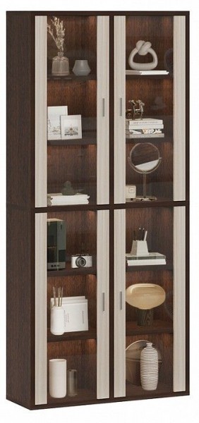 Шкаф-витрина Домино СУ(ш2в2)+4ФС в Камышлове - kamyshlov.mebel24.online | фото 2