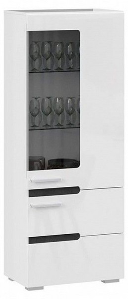 Шкаф-витрина Фьюжн ТД-260.07.27 в Камышлове - kamyshlov.mebel24.online | фото 2