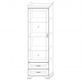 Шкаф-витрина Сиена в Камышлове - kamyshlov.mebel24.online | фото 12