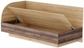 СОНАТА КРС- 900 Кровать (софа) с ПМ (дуб сонома/дуб сакраменто) в Камышлове - kamyshlov.mebel24.online | фото 2