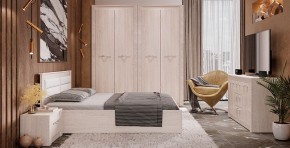 Спальня Монако (модульная) ясень белый/F12 в Камышлове - kamyshlov.mebel24.online | фото 31