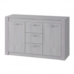 Спальня Монако (модульная) ясень белый/F12 в Камышлове - kamyshlov.mebel24.online | фото 8