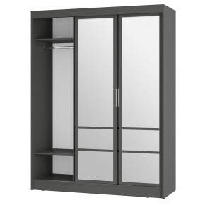 Спальня Симпл (графит) модульная в Камышлове - kamyshlov.mebel24.online | фото 50