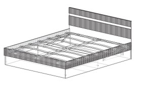 ОЛИВИЯ Спальный гарнитур МДФ (модульный) в Камышлове - kamyshlov.mebel24.online | фото 6