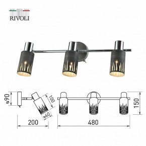 Спот Rivoli Lethe Б0055655 в Камышлове - kamyshlov.mebel24.online | фото 4