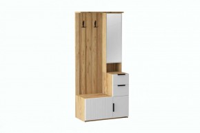 СТЕФАНИ-1 Прихожая (дуб крафт золотой/белый софт) в Камышлове - kamyshlov.mebel24.online | фото