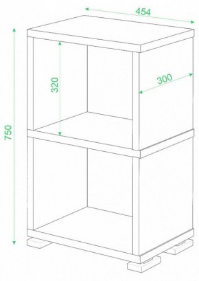 Стеллаж-колонка Домино СБ-15/2 в Камышлове - kamyshlov.mebel24.online | фото 2