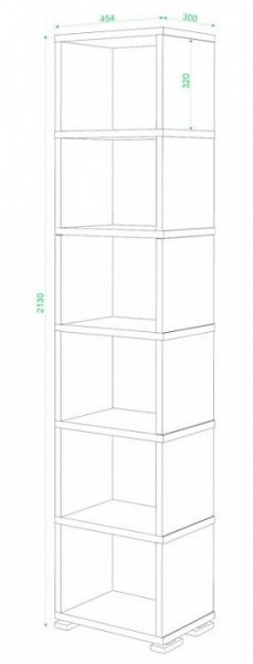 Стеллаж-колонка СБ-15/6 в Камышлове - kamyshlov.mebel24.online | фото 2