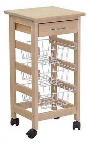 Стеллаж С ящиком и корзинами в Камышлове - kamyshlov.mebel24.online | фото 2