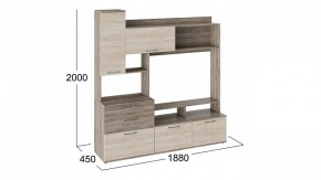 Стенка-горка Марта в Камышлове - kamyshlov.mebel24.online | фото 3