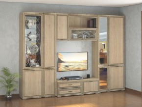 Стенка Ливорно дуб сонома в Камышлове - kamyshlov.mebel24.online | фото 3