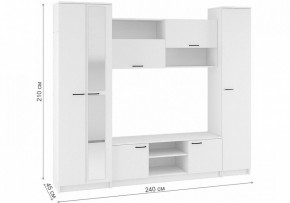 Стенки для гостиной Бертелена в Камышлове - kamyshlov.mebel24.online | фото