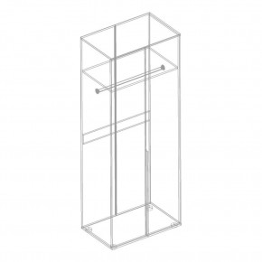 СТИЛ Шкаф 2-ств для одежды в Камышлове - kamyshlov.mebel24.online | фото 2