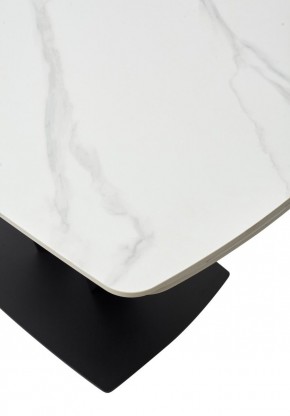 Стол ALATRI 120 MATT WHITE MARBLE SOLID CERAMIC / BLACK, ®DISAUR в Камышлове - kamyshlov.mebel24.online | фото 11