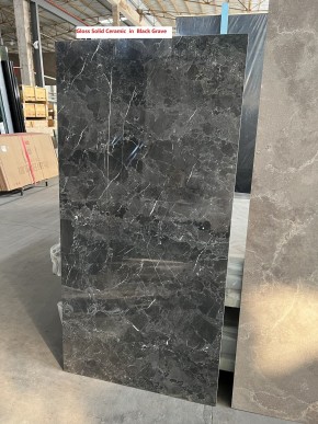 Стол ALES 180 BLACK GRAVE SOLID CERAMIC, керамика / бронзовый, ®DISAUR в Камышлове - kamyshlov.mebel24.online | фото 3
