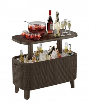 Стол Беви Бар (Bevy Bar Large Cool Bar), коричневый в Камышлове - kamyshlov.mebel24.online | фото 3