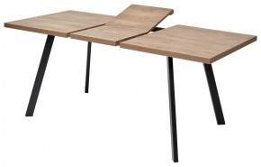 Стол BRICK M 140 Дуб Канзас/ Черный М-City в Камышлове - kamyshlov.mebel24.online | фото 8