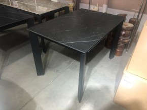 Стол CORNER 120 MATT BLACK MARBLE SOLID CERAMIC / BLACK, ®DISAUR в Камышлове - kamyshlov.mebel24.online | фото 10