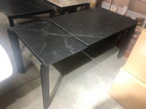 Стол CORNER 120 MATT BLACK MARBLE SOLID CERAMIC / BLACK, ®DISAUR в Камышлове - kamyshlov.mebel24.online | фото 12