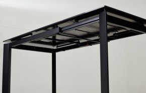 Стол CORNER 120 MATT BLACK MARBLE SOLID CERAMIC / BLACK, ®DISAUR в Камышлове - kamyshlov.mebel24.online | фото 2