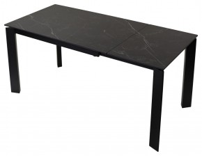 Стол CORNER 120 MATT BLACK MARBLE SOLID CERAMIC / BLACK, ®DISAUR в Камышлове - kamyshlov.mebel24.online | фото 4
