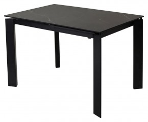 Стол CORNER 120 MATT BLACK MARBLE SOLID CERAMIC / BLACK, ®DISAUR в Камышлове - kamyshlov.mebel24.online | фото 9
